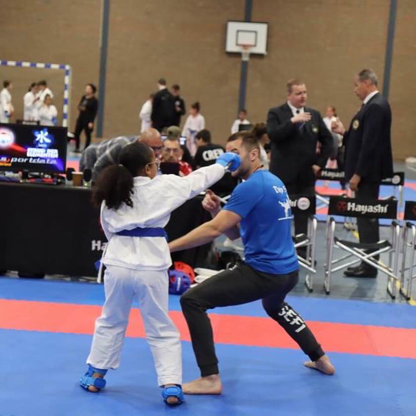 Gerard en JB toernooi kumite SEFI