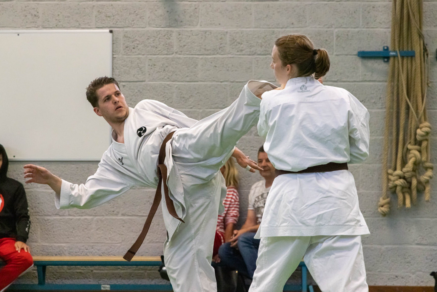 Jesse en Febe karate SEFI