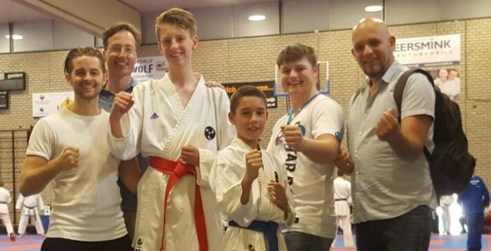 SE-FI karate Nijmegen Vanentoernooi Jeugdkarate
