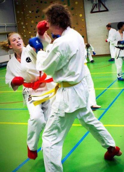 SE-FI karate Nijmegen kyugraad examens
