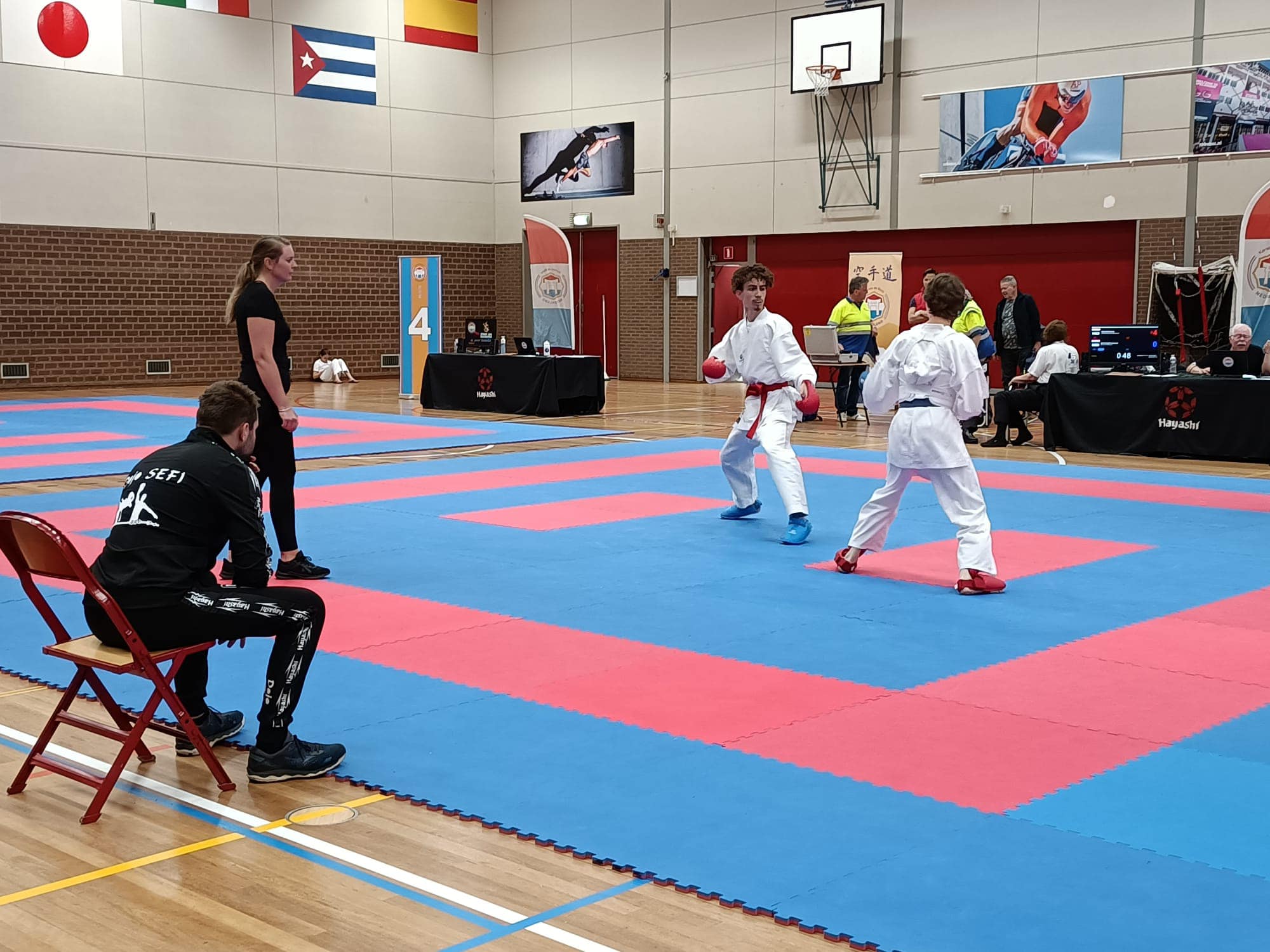 SEFI kumite toernooi
