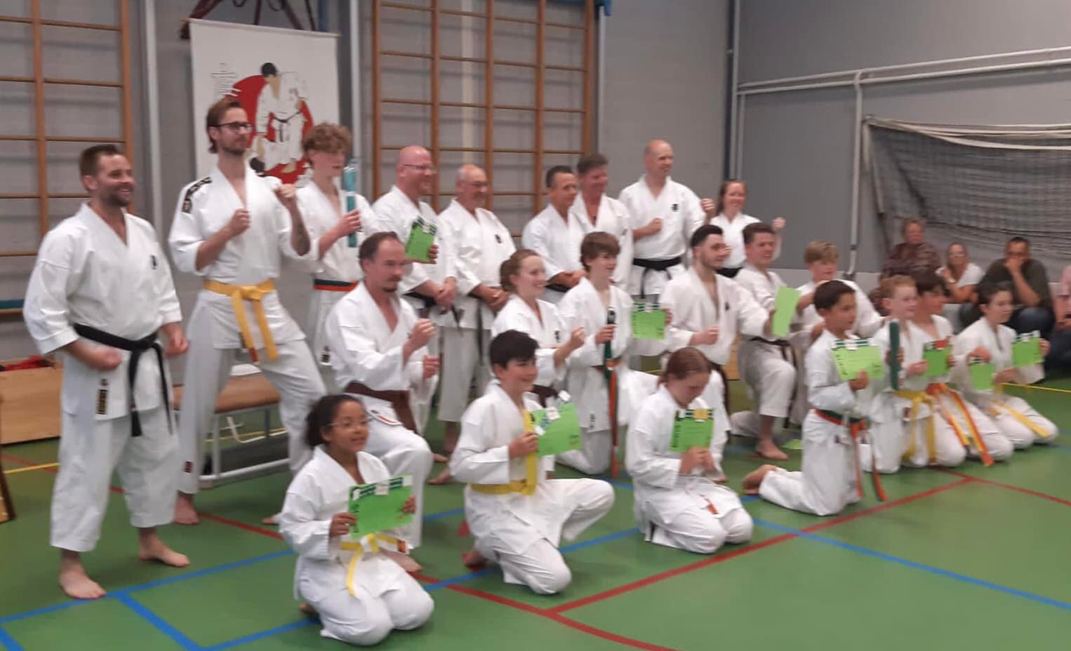 SEFI kyugraad examens geslaagde
