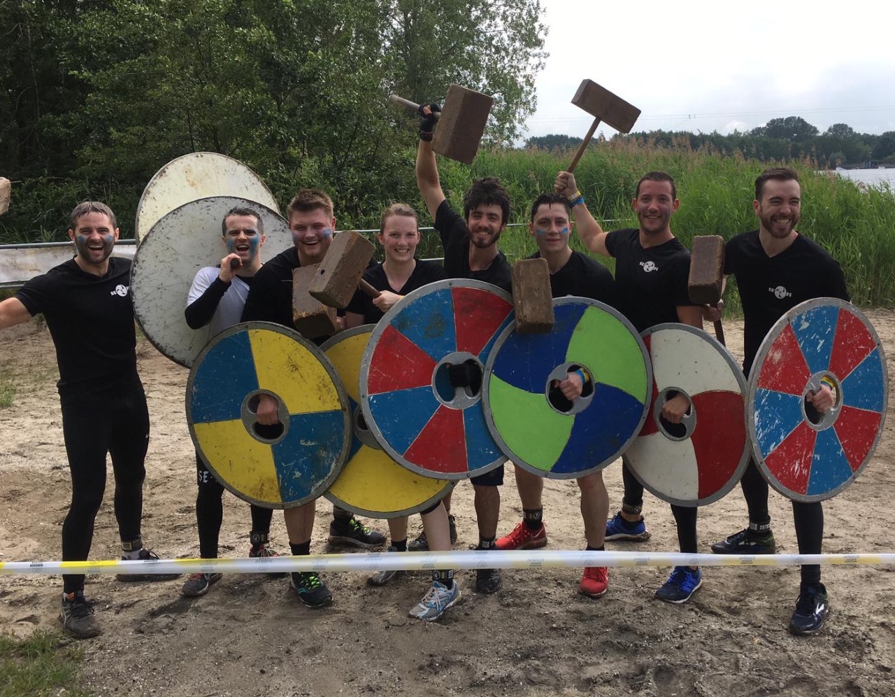 Viking run Dojo SEFI berendonck water4