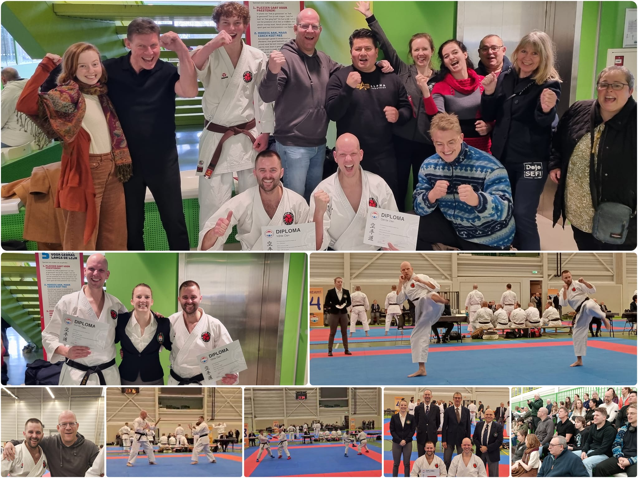 karate DAN examens 8 dec 24